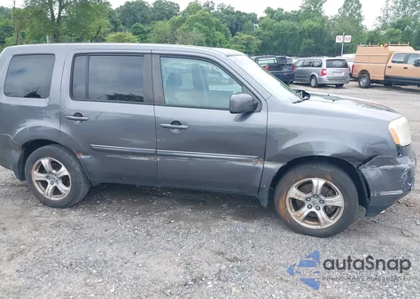 2014 Honda Pilot Ex-L from USA, damaged, VIN 5FNYF4H63EB051275